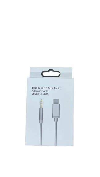 Powermaster JH-030 Type-C To 3.5 mm Aux Audio Cable