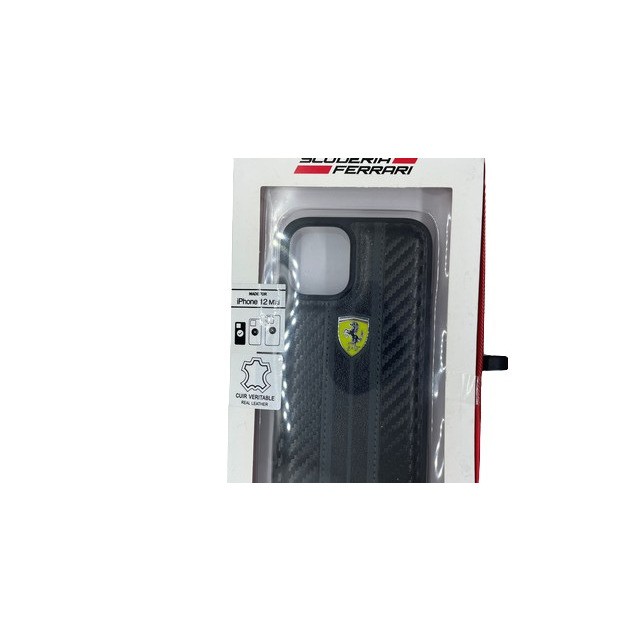 Scuderia Ferrari Leather Case For iPhone 12 mini