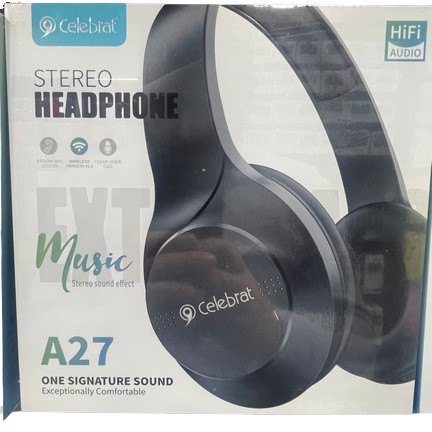 Celebrat A27 stereo headphone