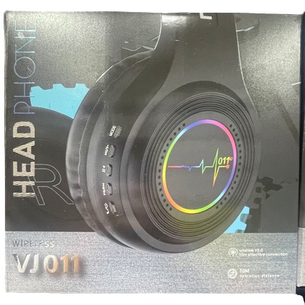 Headphone VJ011 black wireless black