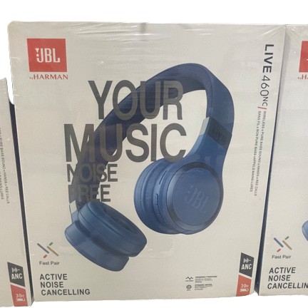 JBL By Harman Live 460NC - blue active noise cancelling