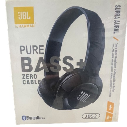 JBL By Harman JB52 Pure Bass+ Wireless Sport Music Headphone