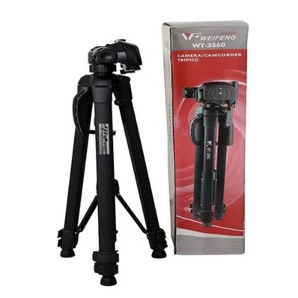 WeiFeng WT-3560 Tripod Mirrorless System Camera tripod SLR digital camera light travel outdoor photo bracket CD50 T02