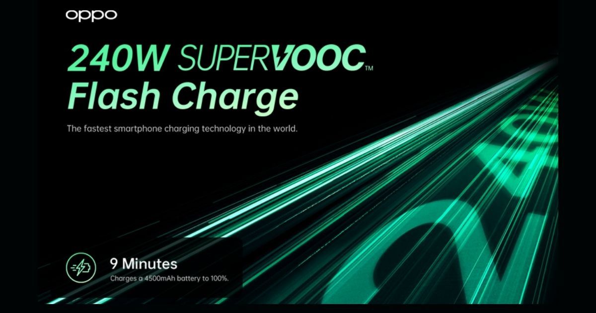 100% charge in 15 minutes: Oppo 150W has introduced SuperWOOC charging technology