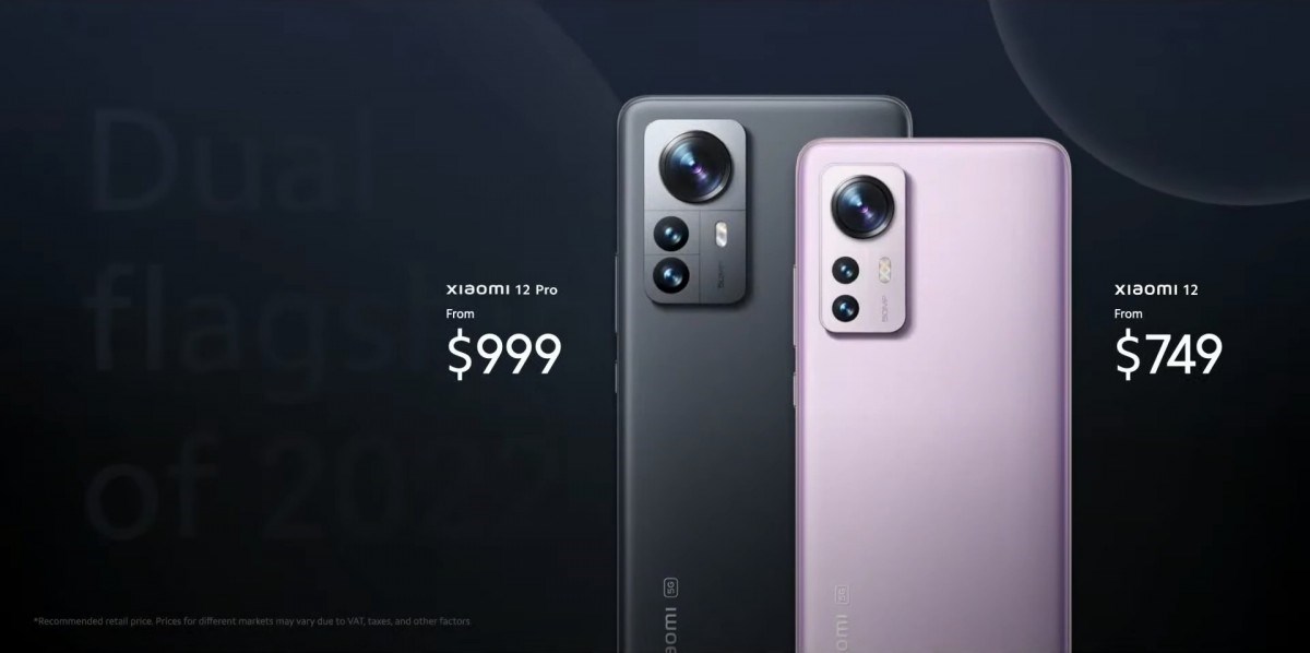 Xiaomi 12 series’ global prices have been announced: the same price as iPhone