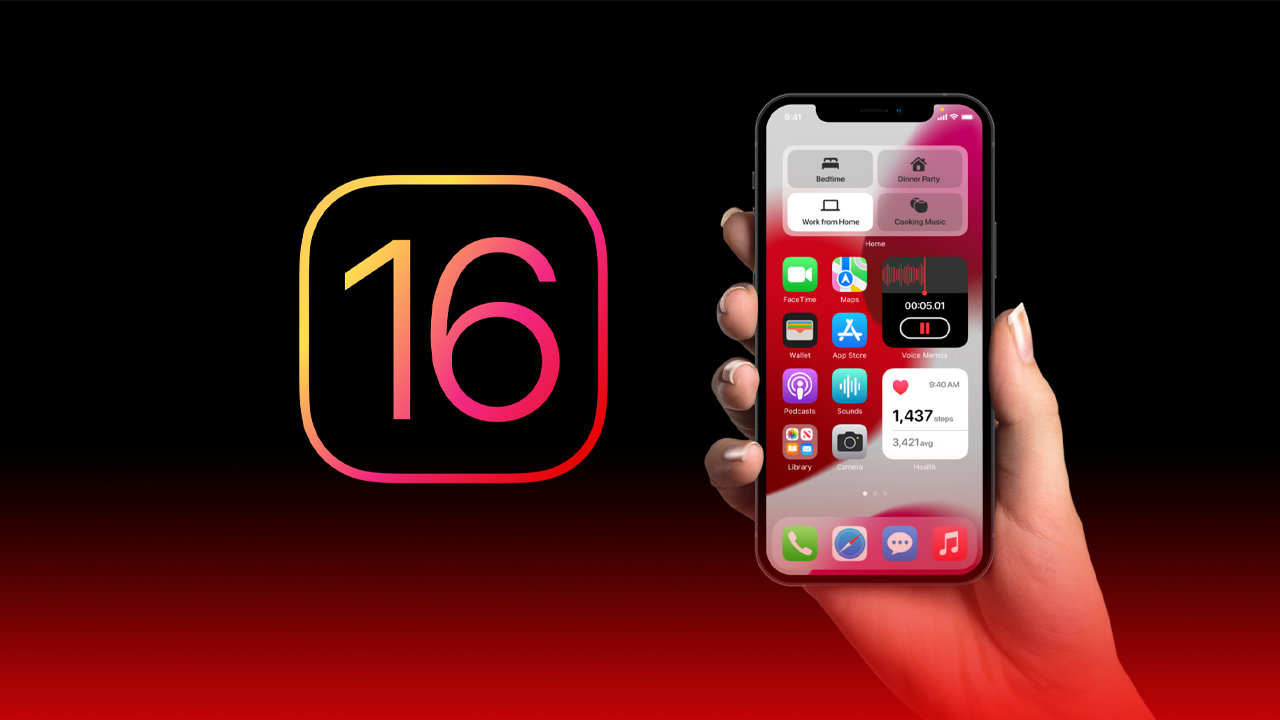 iOS 16-dan ilk şəkil gəldi - Widget dəstəyi