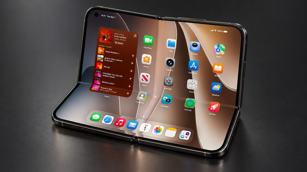 Apple Foldable iPhone Apple foldable iPhone model